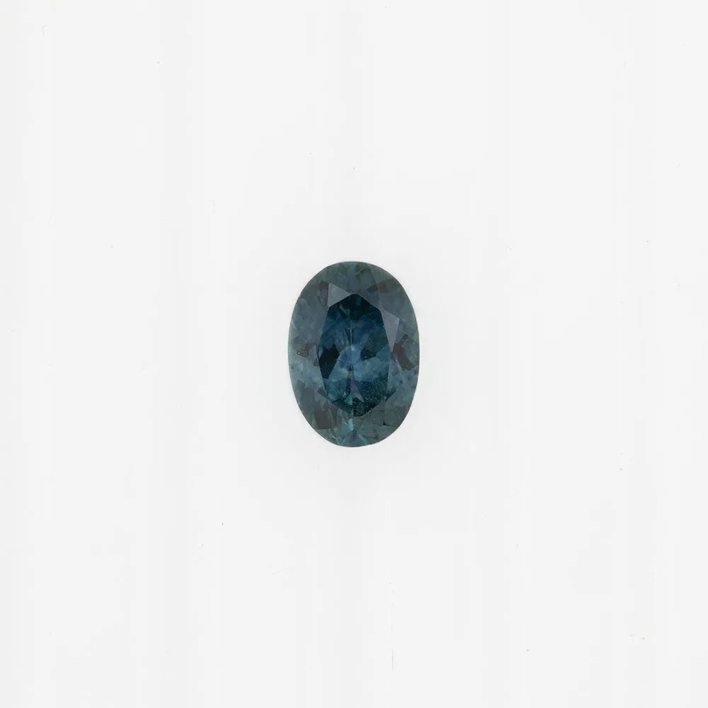 0.84ct Oval Cut Blue Green Montana Sapphire