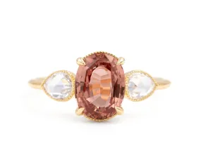 2.39-Carat Padparadscha Sapphire Cora Ring