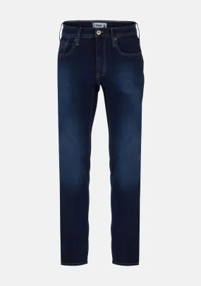 6th Sense Nevada Straight Leg Jeans, Blue Black