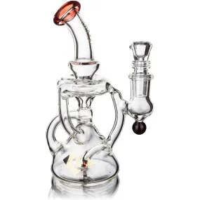 7 Multi-Arm Recycler Rig, by Diamond Glass (free banger included)