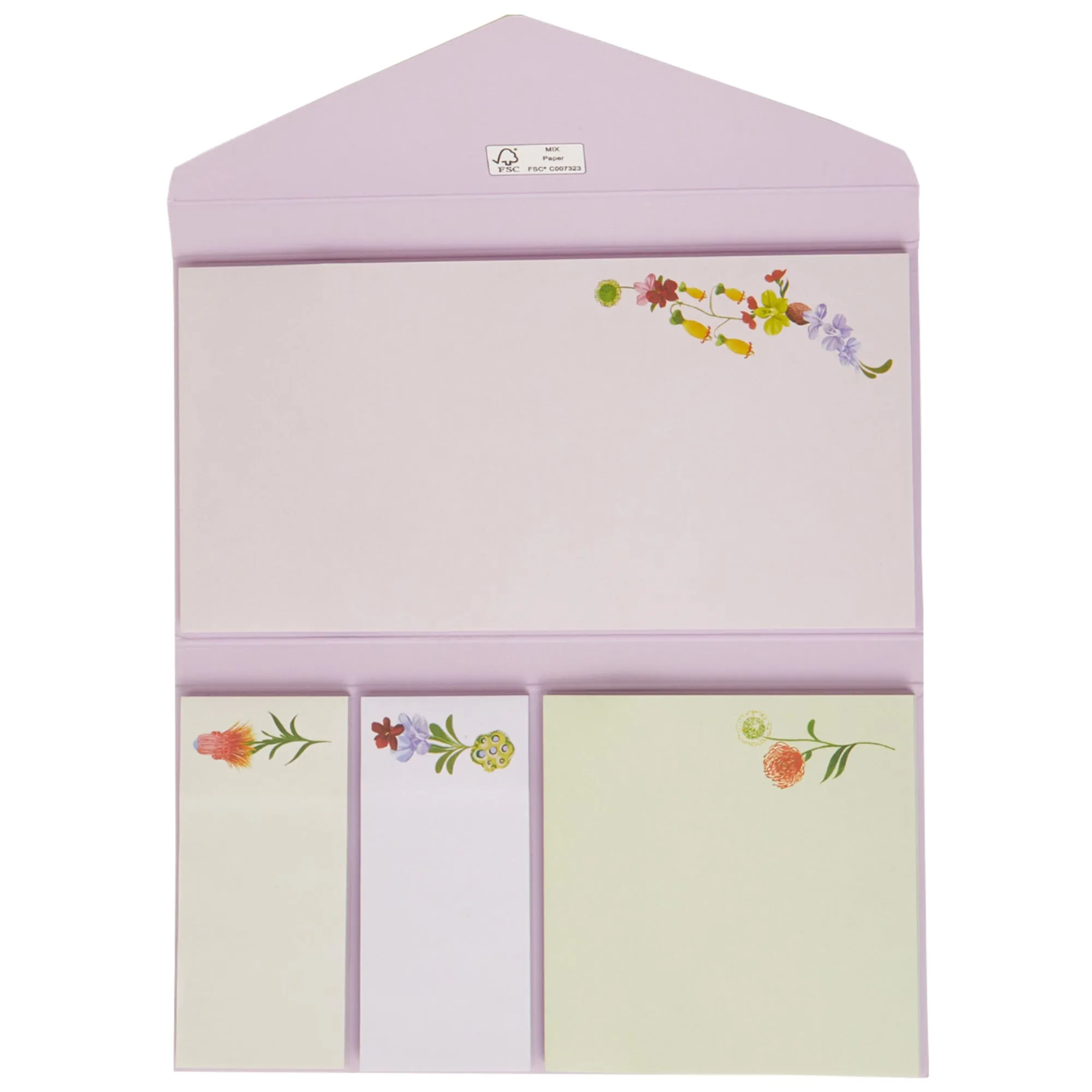 Accessorize London Floral Sticky Note Set