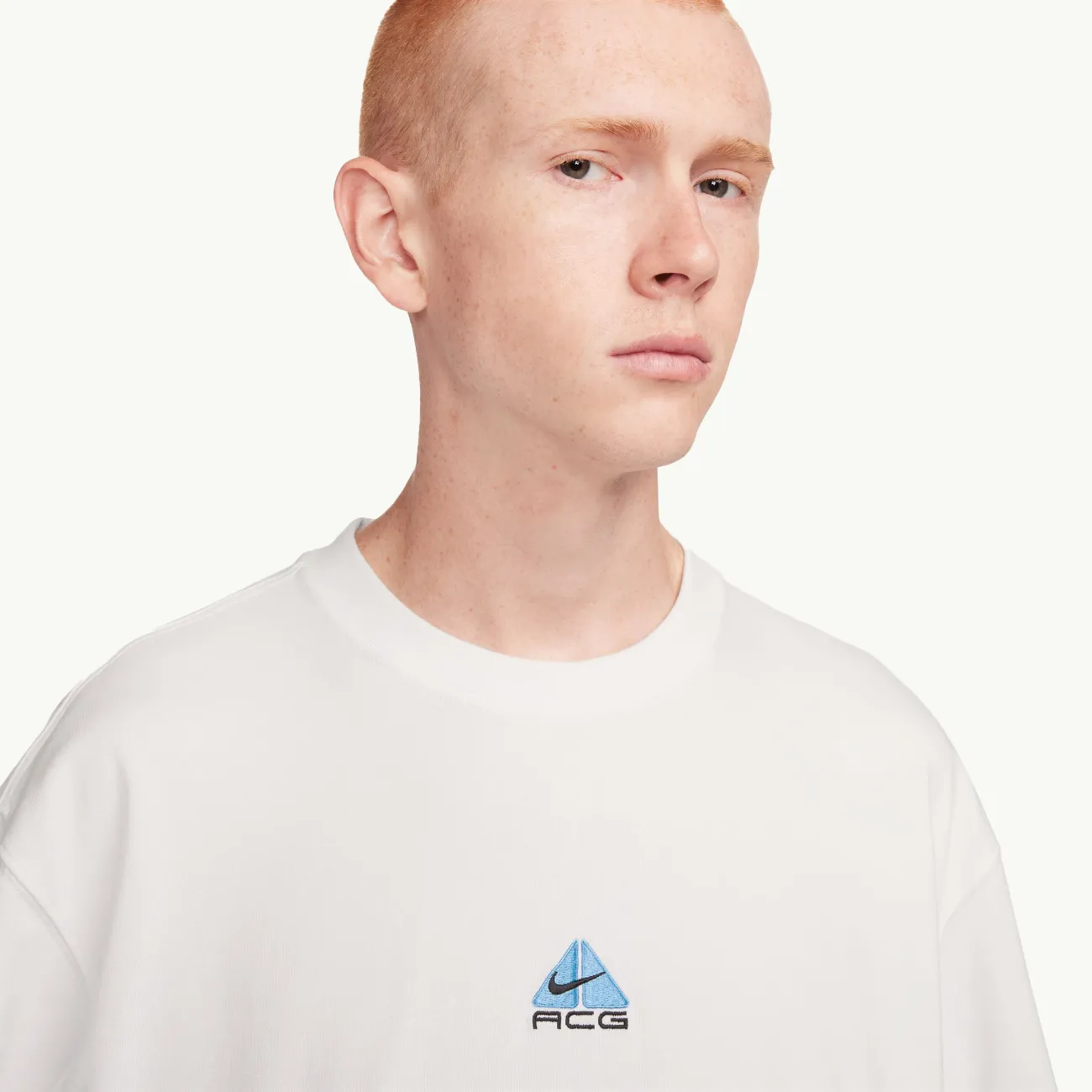 ACG 'Lungs' Short Sleeve Tee - Summit White/Aquarius Blue