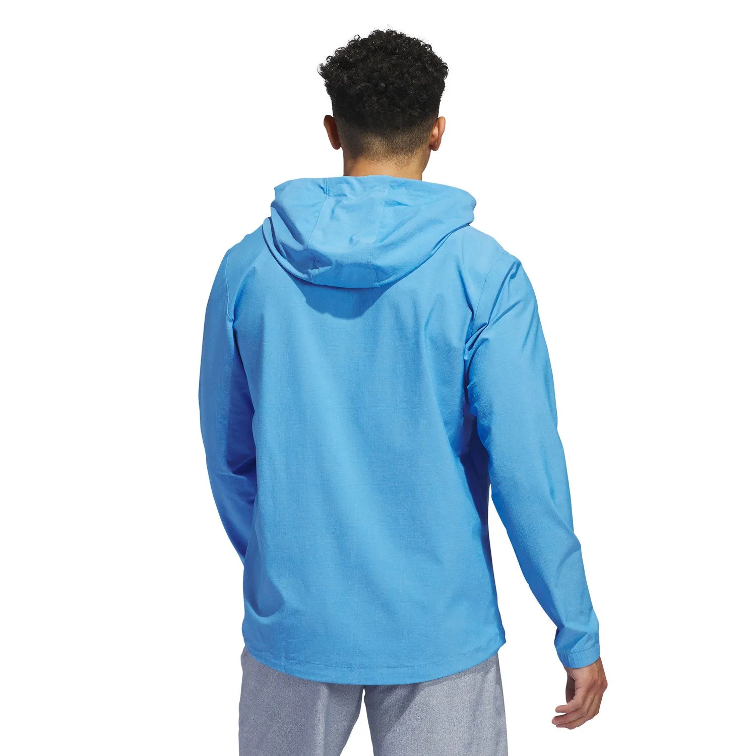 adidas Golf Ultimate365 Hooded Anorak - Semi Blue Burst