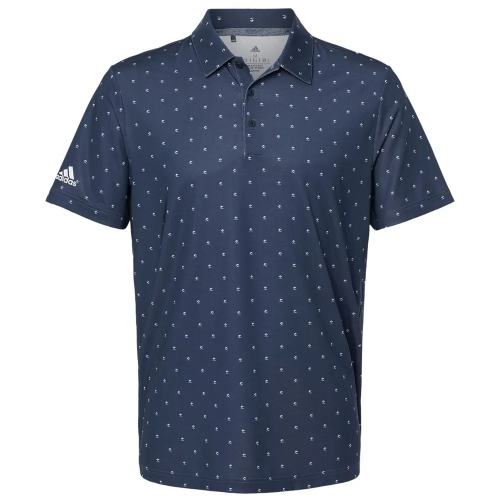 adidas Men's Collegiate Navy/White Pine Tree Polo