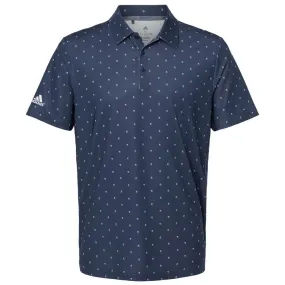 adidas Men's Collegiate Navy/White Pine Tree Polo