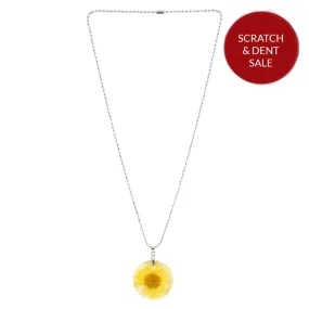 Bewitched Lyona Yellow Floral Necklace - Sample