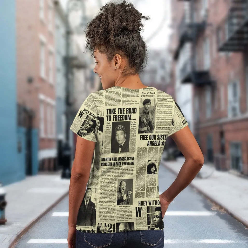 Black Power Newspaper T-shirt