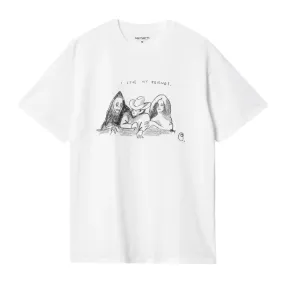 Carhartt WIP S/S Pepe Friends T-Shirt White/Black