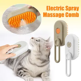 Cat Steamy Brush   For Massage