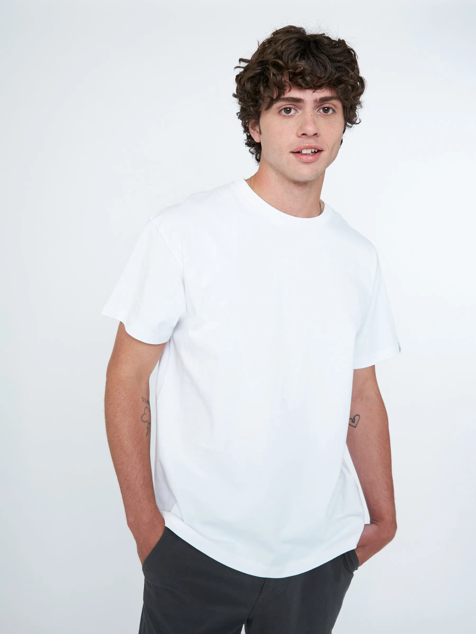 Classic Cotton Crewneck Short Sleeve T-Shirt