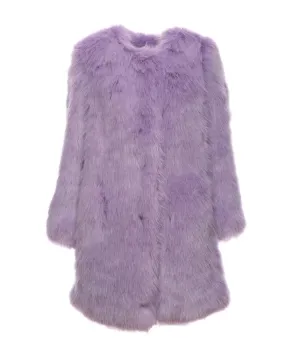 Coat for woman M802FO B0072 LILAC ALABAMA MUSE