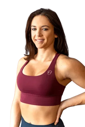 Genesis Rouge Red Sports Bra