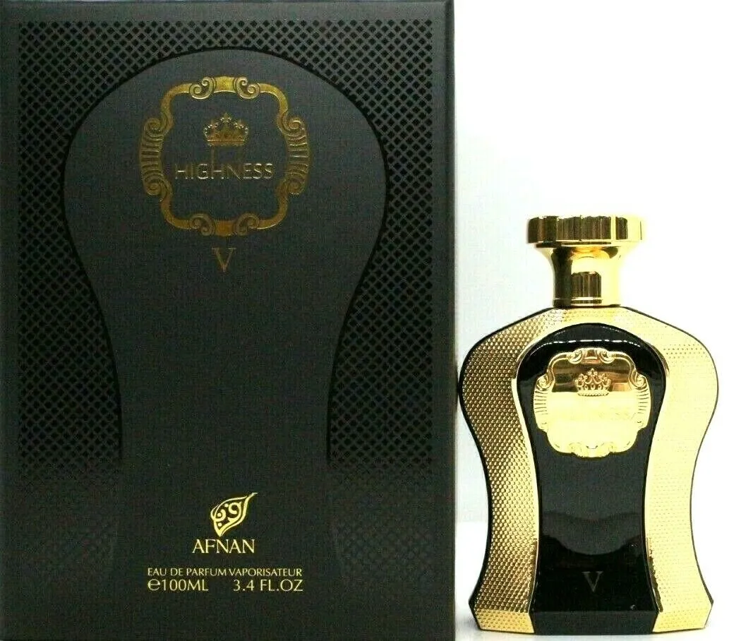 Highness V Black Perfume by Afnan EDP 3.4 oz Unisex