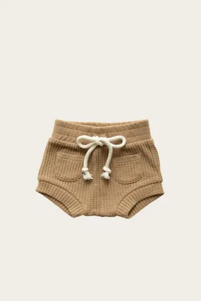 Jamie Kay - Organic Cotton Waffle Seb Short - Putty