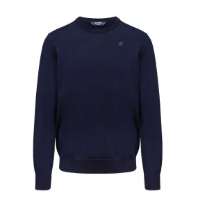 Maglione K-Way Sebastien Cotton PS Blu