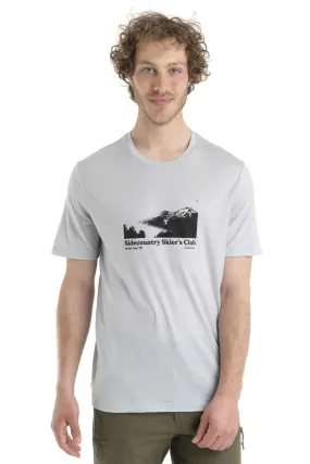 Mens Merino 150 Tech Lite II Short Sleeve Tee Sidecountry Skiers Club