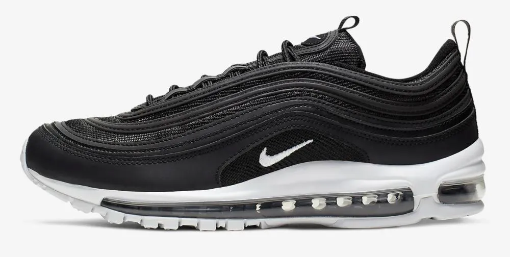 Nike men's sneakers shoe Air Max 97 921826 001 black