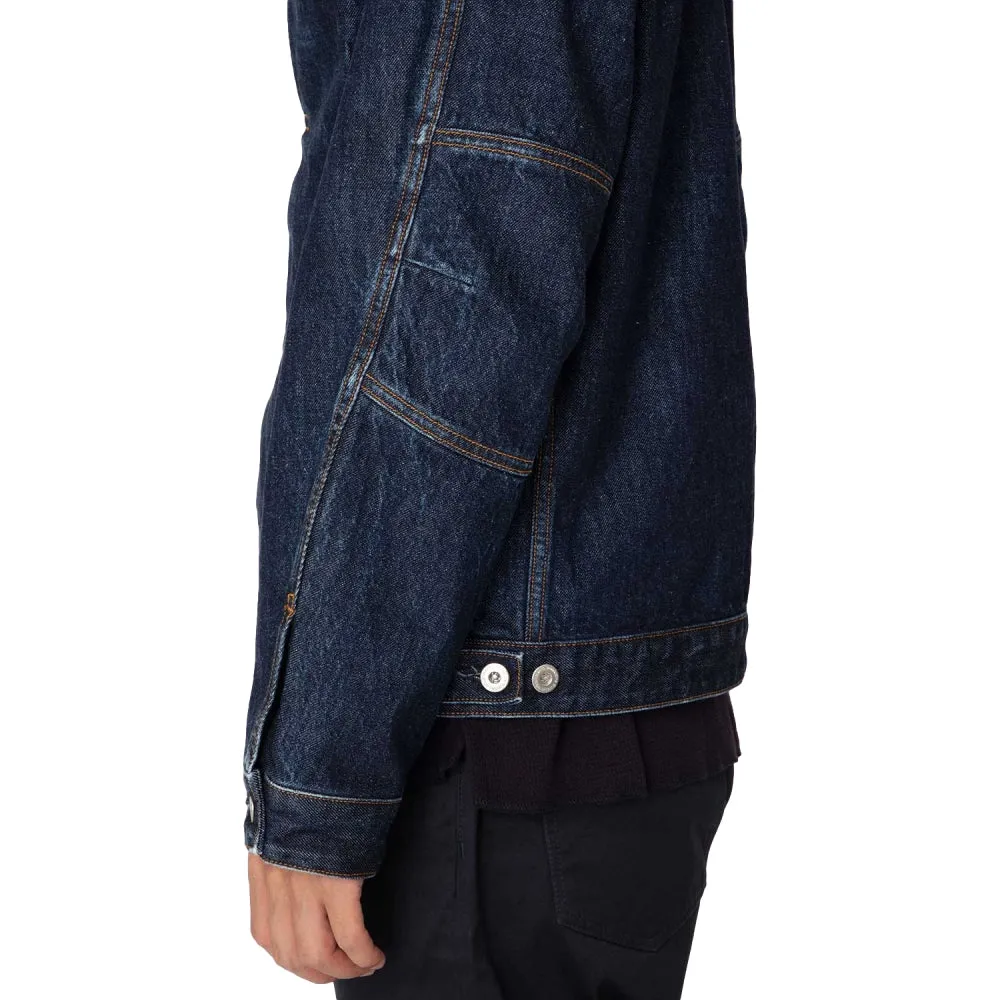 NONNATIVE TRUCKER BLOUSON COTTON 13.5OZ DENIM RW-INDIGO