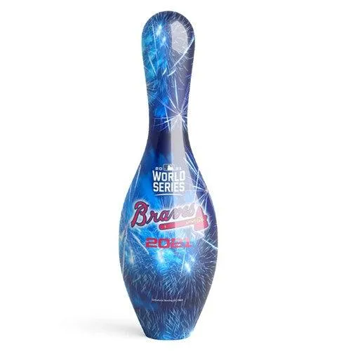 OnTheBallBowling MLB Atlanta Braves World Series Champ 2021 Bowling Pin