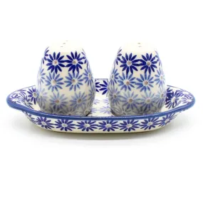 Salt & Pepper Set w/Tray in All Stars