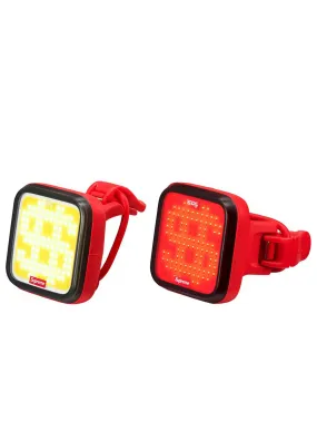 Suupreme Knog Blinder Bicycle Lights [Set of 2] Red