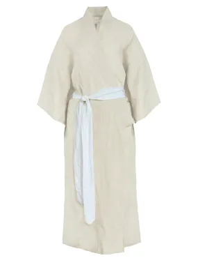 The 02 Full Length Linen Robe