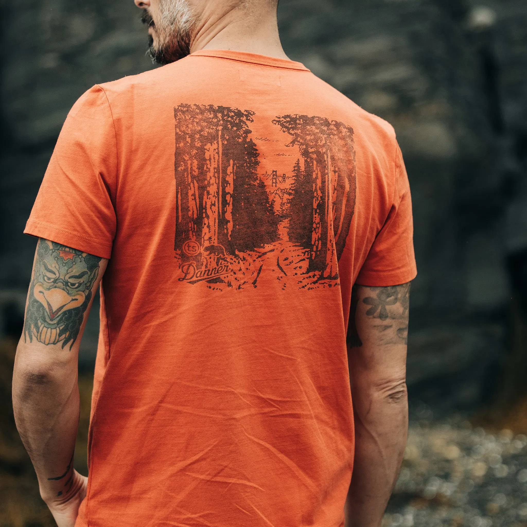 The Organic Cotton Tee in Coastal Trail