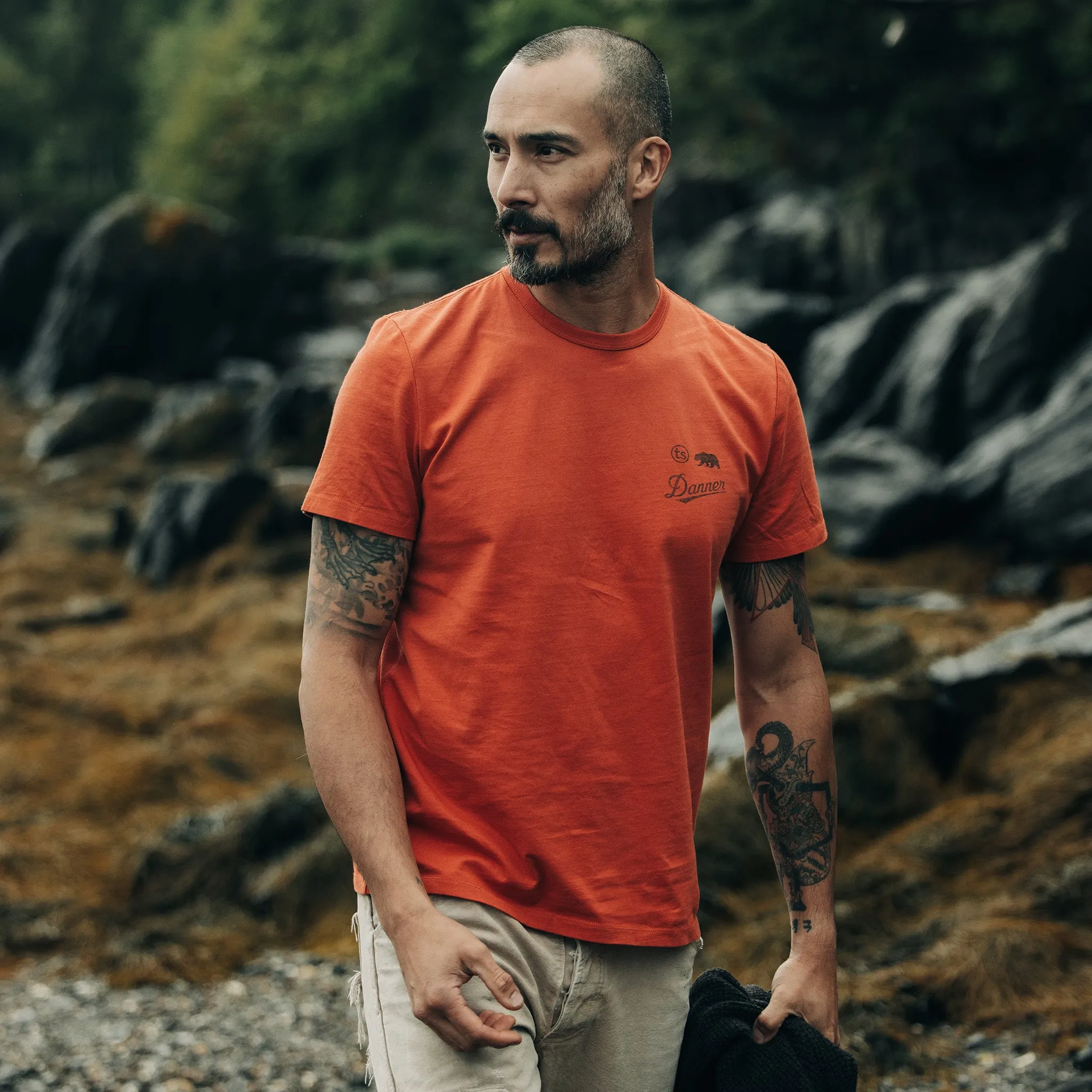 The Organic Cotton Tee in Coastal Trail