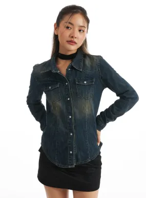 Timeless Tailored Denim Shirt CO318