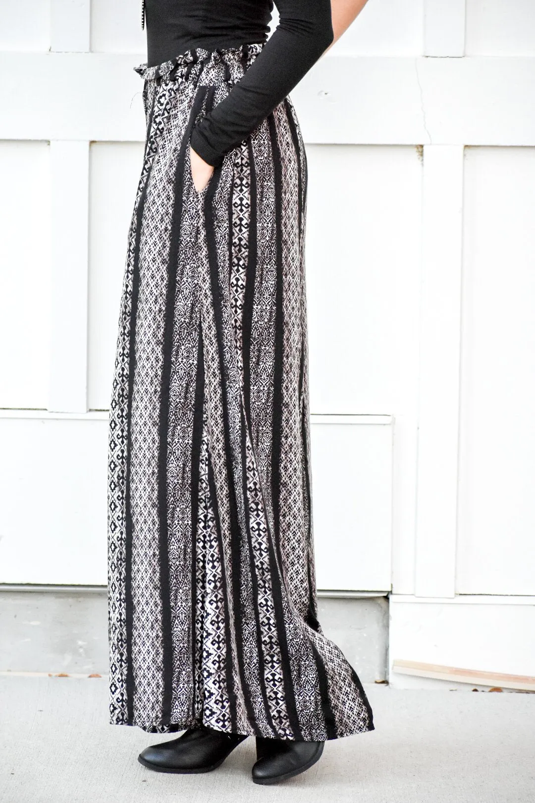 You Know Me Printed Palazzo Pant